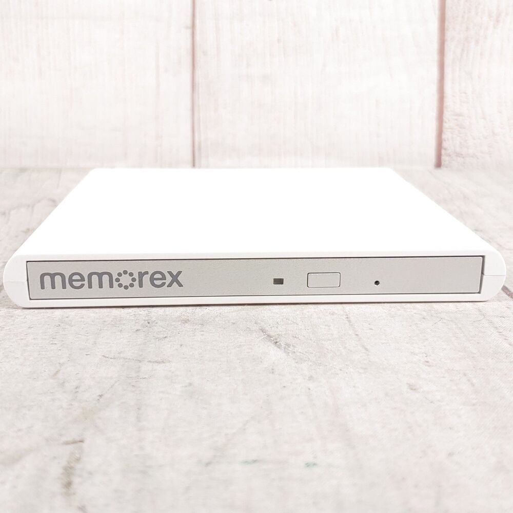 Memorex 8X Slim DVD External Recorder Writer Reader MRX-650LE v7 TESTED